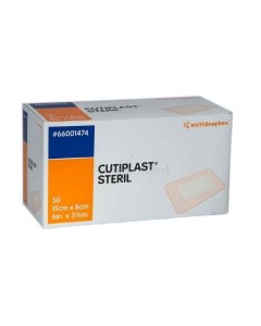 CUTIPLAST pansement stérile - 1474 - 15x8cm - 50pc
