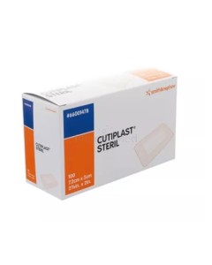 CUTIPLAST pansement stérile - 1478 - 7,2x5cm - 100pc