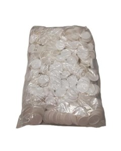 Couvercles pour godets hauts et étroits 30ml - 500pc
