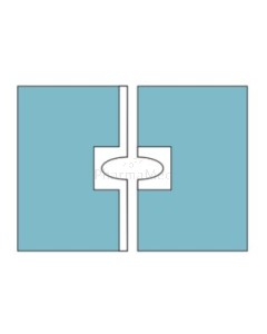 Champ ST. 50x75cm ouv. variable 0-20cm - 2x42pc