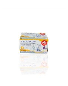 Aiguilles INSUPEN - 31G 0,25x6mm - 100pc