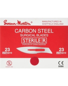 Lames bistouri Stérile S&M - N°23 - 100pc