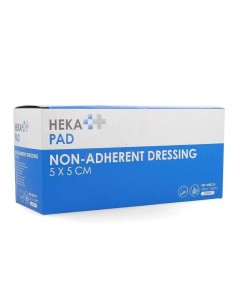 Comp. non adh. HEKA 5x5cm - 100pc