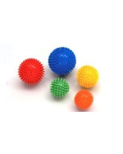 Balle de massage - 10cm bleu - 1pc