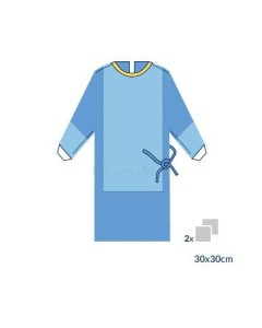 Casaque chirurgicale ZARYS Standard Plus XL - 40pc