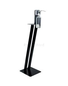 Support totem pour flacon pompe ALU