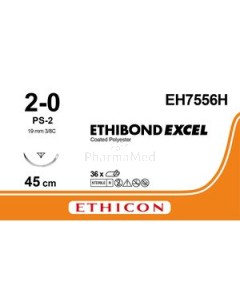ETHIBOND EXCEL 2/0 EH7556H PS-2 45cm - 36fils