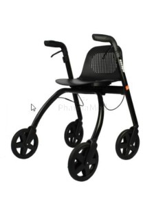Rollator MOBIO NIPGLIDE ESCAPE Noir 4 roues pliable