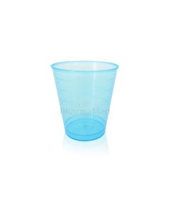 Godets hauts & étroits 30ml - bleu - 60x80pc