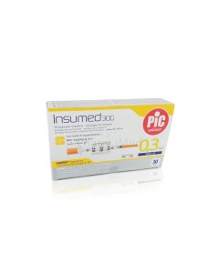 Spuiten PIC insuline 0,3ml G30 8mm ..(3x10st)