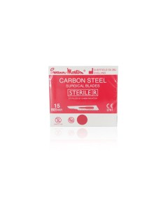 Lames bistouri Stérile S&M - N°15 - 100pc