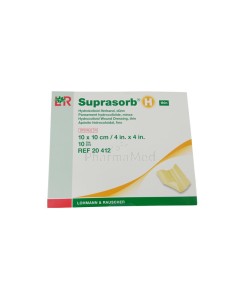 Suprasorb H - Pansement Hydrocolloïde fin - 10x10cm - 10pc