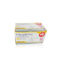 Aiguilles INSUPEN - 29G 0,33x12mm - 100pc