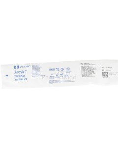 ARGYLE Yankauer fijne canule CH12 26cm - 50st