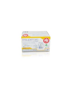 Aiguilles INSUPEN SENSITIVE - 32Gx4mm - 100pc