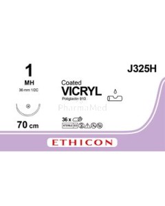 VICRYL 1 J325H MH 70cm - 36fils