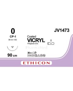 VICRYL 0 JV1473 CP-1 90cm Incolore - 36fils