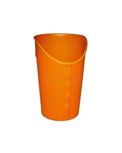 Gobelet avec découpe pour le nez 237ml Orange