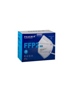 Masques FFP2 NR blancs PHARMIA - 10pcs