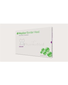 MEPILEX Border heel 22x23cm - 6pc