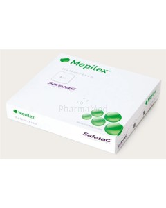 Mepilex 10x10cm pansement Hydrocellulaire - 5pc
