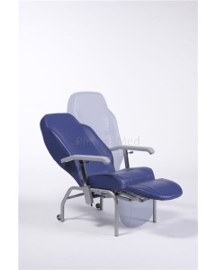 Fauteuil géria NORMANDIE 4roues Bleu Nuit - 1pc