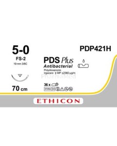 ETICON PDS+ II 5/0 PDP421H FS-2 3/8 - 36fils