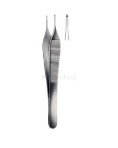 Pince ADSON avec griffes 12cm - 1 pince