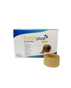 PLASTIPLAST Sparadrap textile - 1,25cmx5m - 24rlx