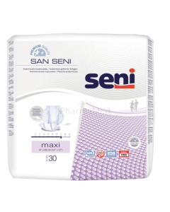Couche anatomique SAN SENI - Maxi - 30pc