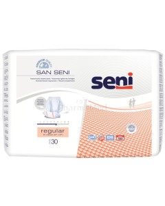 Couche anatomique SAN SENI - Regular - 30pc