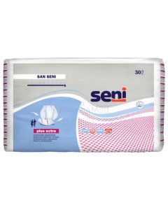 Couche anatomique SAN SENI - Plus Extra - 30pc