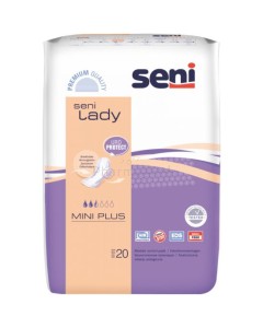 SENI LADY Protection anatomique - Mini Plus 2.5g - 20pc