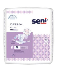 SENI OPTIMA Flex Plus - Large 7g Mauve - 10pc