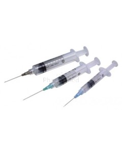 Seringues montées TERUMO - 2,5ml + 23G1 - 100pc