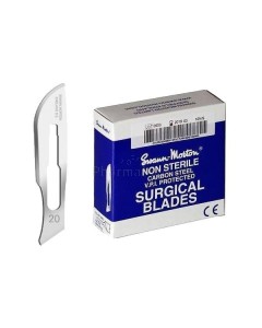 Lames bistouri Non stérile S&M - N°20 - 100pc