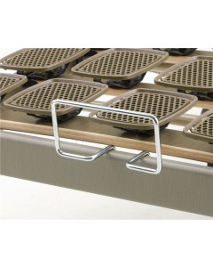 Cale matelas chromé TEMPUR - 2 pers. électrique