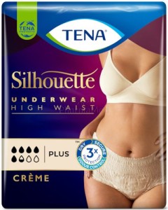 TENA Silhouette Plus Crème - Medium - 12pc
