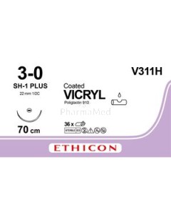 VICRYL 3/0 V311H SH-1 70cm - 36fils