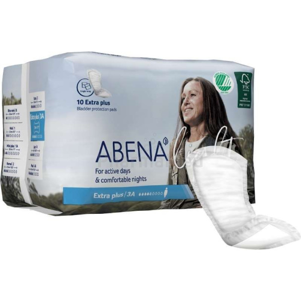 Couche anatomique ABENA Light - Extra+ 3A - 10pc