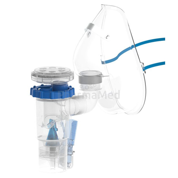 Masque aérosol adulte + nébulisateur Star lumen 210cm - 1pc