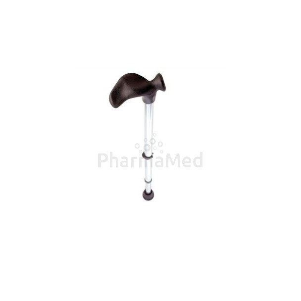 Canne - poignée anatomique - droite - 1pc