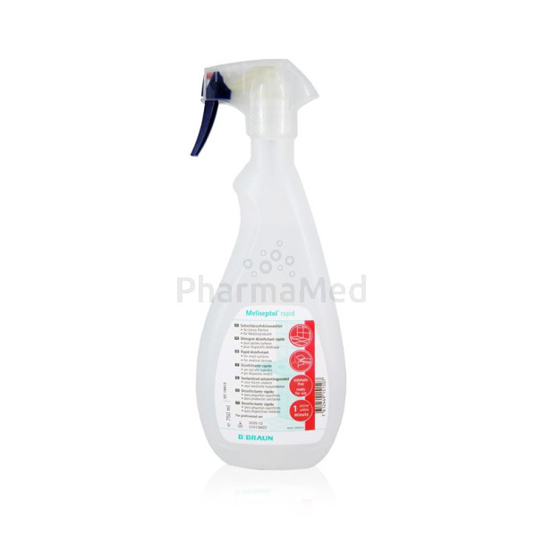 MELISEPTOL RAPID - désinfectant - spray désinf. 1 min - 750ml