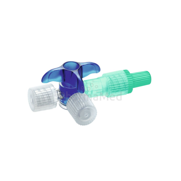 Robinet 3 voies luer DISCOFIX C Bleu - 100pc
