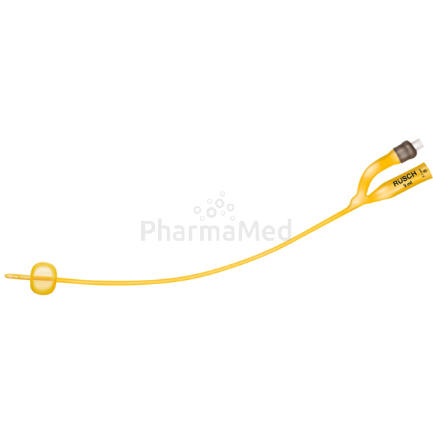 Sonde de Foley Latex Rüsch Gold CH8 - 10pc