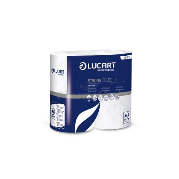 Papier toilette STRONG ELITE 4 plis 140 coupons - 56 rouleaux