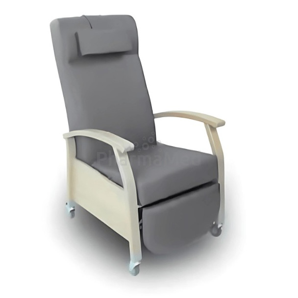 Fauteuil relax porto - Hetre massif - - Souris