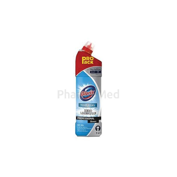 Glorix pro - gel nettoyant pour toilettes Ocean - 1L