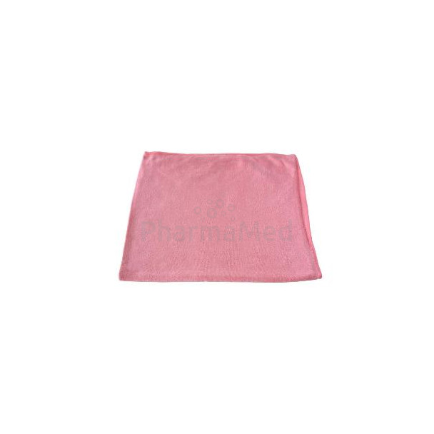 Torchon en microfibre rose 60x70cm 280gr - 5 pc