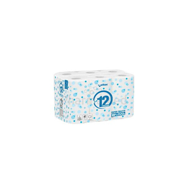 Wit toiletpapier 2-laags CELTEX - 96rol